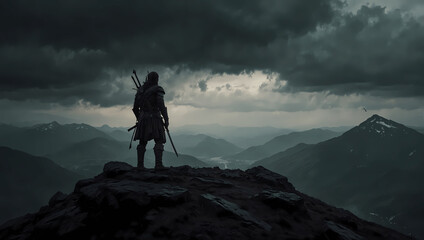 Fototapeta premium Ascent of the Brave