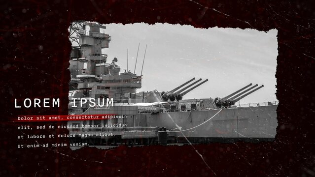 World War Vintage History Documentary Slideshow