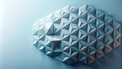 Macro minimalist abstract wallpaper with geometric shape