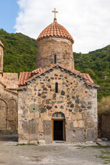 Fototapeta premium Dadivank or Khutavank, Armenian Apostolic monastery in the Kalbajar.Nagorno-Karabakh, Azerbaijan.