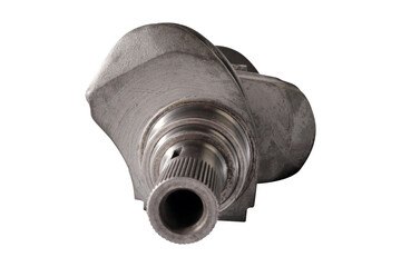Engine Crankshaft on a white background