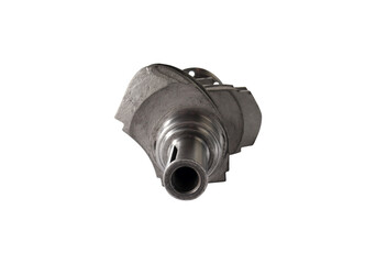 Engine Crankshaft on a white background