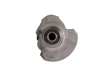 Engine Crankshaft on a white background