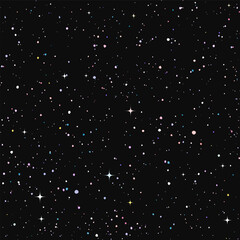 Cosmic dust seamless patterns