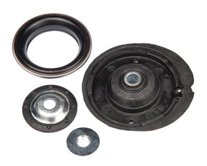 Suspension strut support bearing isolated on white