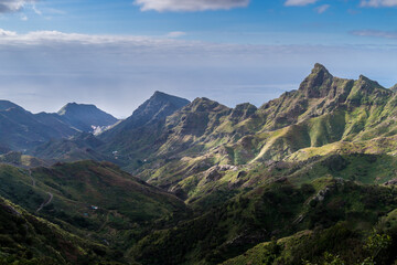 Naklejka premium Valley view in Tenerife, Spain