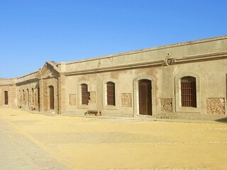 SAN SEBASTIAN FORT GATEWAY IN CADIZ, SPAIN