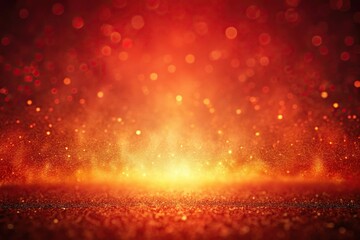 Fototapeta premium Red fiery depths gradient with noise background