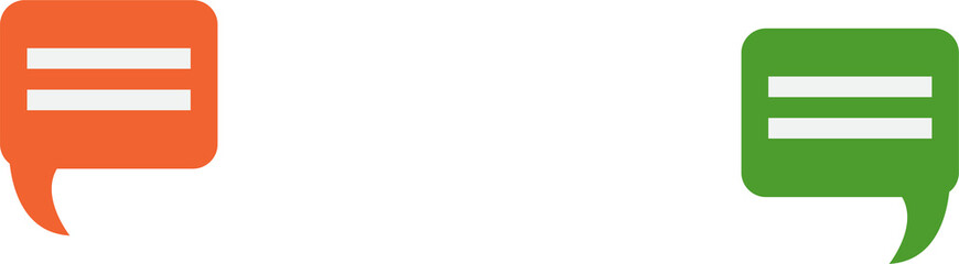 Bubble speech talking dialogue