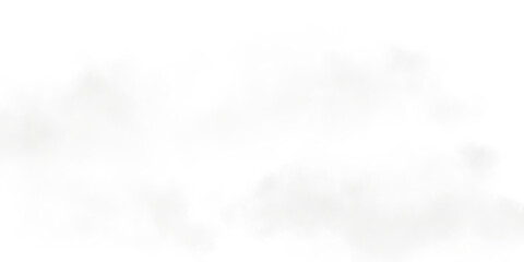 Fantastic white smoke. Magic smoke. Smog cloud on podium or stage. Fog vapor over ground or water surface, magic haze. PNG.
