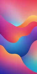 colorful gradient mobile app background vector