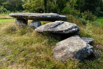 Dolmen Pedra Da Arca, prehistoric tomb in Galicia
