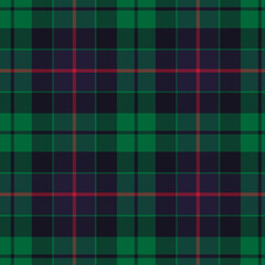 Morrison Green Hunting Modern Tartan Plaid Testure Pattern for textile, fabric print, background and wallpaper. Seamless vector design.