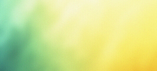 Obraz premium oft gradient blend of warm yellow, beige, and dark green hues with a smooth transition noise texture grunge gradient abstract banner header poster cover backdrop design