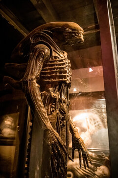 Le HR Giger Museum dans la Cit&eacute; m&eacute;di&eacute;vale de Gruy&egrave;res