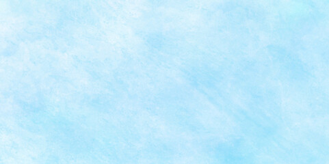 Obraz premium Abstract wall and grunge watercolor soft colorful blue sky, cloud aquarelle surface beautiful landscape wall canvas view cloudy light summer texture wallpaper design. 
