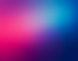 Obraz premium blurred color gradient featuring an enchanting mix of purple, pink, and blue hues creates a visually stunning, grainy background. The seamless transition between colors adds depth and tranquility