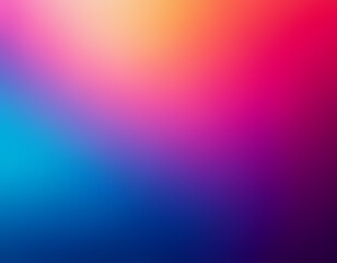 Fototapeta premium blurred color gradient featuring an enchanting mix of purple, pink, and blue hues creates a visually stunning, grainy background. The seamless transition between colors adds depth and tranquility