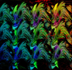 abstract fractal background