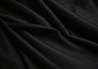 Fototapeta premium wallpaper, black fabric, abstract black background