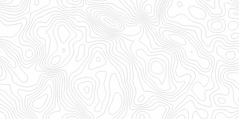 Lines Topographic contour lines map seamless pattern. Vector abstract wave curve topo grid map with Geographic mountain relief. Abstract lines background. Contour maps. Topo contour map design.