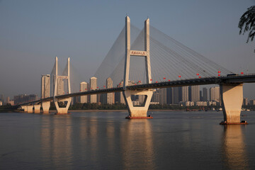 Cityscape of Wuhan China
