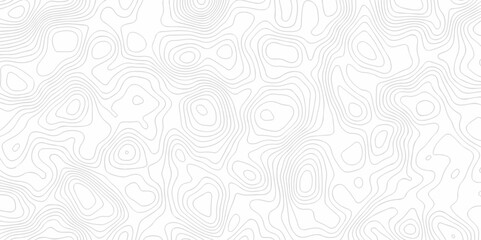 Lines Topographic contour lines map seamless pattern. Vector abstract wave curve topo grid map with Geographic mountain relief. Abstract lines background. Contour maps. Topo contour map design.