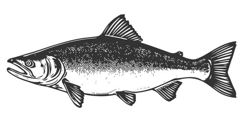 Fototapeta premium Fish Vector Art & Illustration