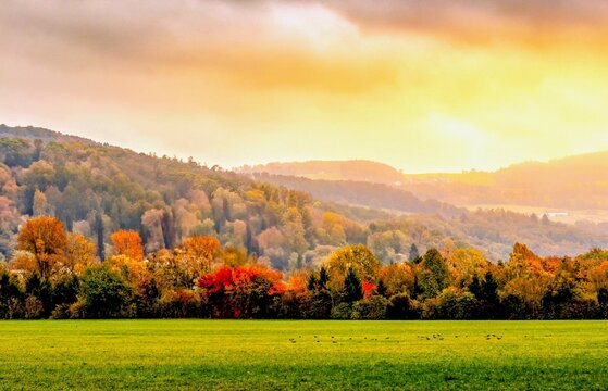 Herbst Landschaft, Autumn Landscape