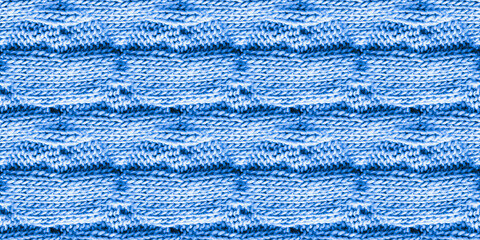 Scandinavian Snowflake. Aquamarine Sweater Cable.