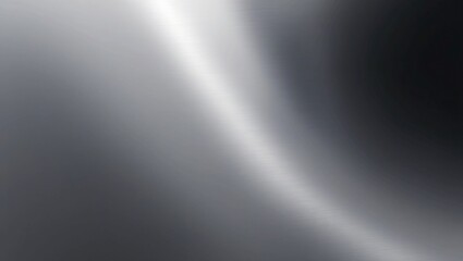  Abstract Gradient of Blurred Silver and Black Tones with a Smooth Transition, Highlighting a Metallic Texture and Perfect for Minimalist or Futuristic Design