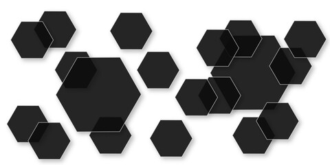 Abstract white background with hexagon and hexagonal background. Luxury white pattern with hexagons. abstract 3d hexagonal background with shadow. 3D futuristic abstract honeycomb mosaic background.