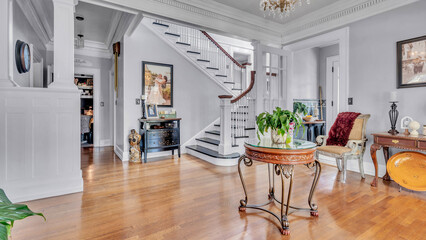 Historic home interior exterior architecture