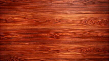 Fototapeta premium Rich mahogany background with a deep, warm hue and a smooth, polished finish, showcasing the natural grain patterns and elegance of the wood, perfect for upscale designs, presentations, and decorative