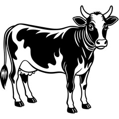 cow vector art is cow