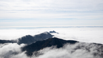 Hiking to Vihren Peak in Pirin National Park close to Bansko, Bulgaria