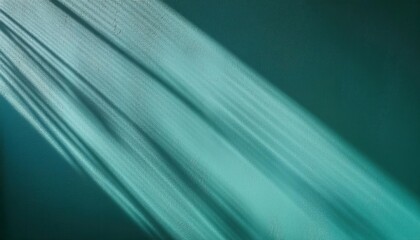 Soft Emerald Green Textured Background with Diagonal Sunlight Beams and Gentle Shadows, Perfect for Minimalist Design Concepts, Branding Mockups, Interior Decor Inspirations, or Atmospheric Backdrops