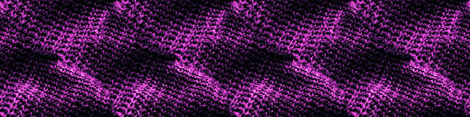 Knitted Cables. Lilac Knitted Seamless. Pink Knit