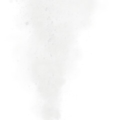 Obraz premium Fantastic white smoke background. Magic white smoke with glitter and small particles of twinkling stars. White smog clouds rising from bottom to top on floor, isolated transparent special effect. Magi