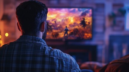 A video game developer presenting a new game concept, exciting and creative presentation