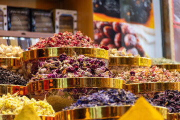 Spice market in Dubai City, United Arab Emirates