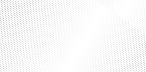 Fototapeta premium White gradient stripe line geometric background. minimal surface curve wave creative line texture. Vector tech geometric thin diagonal striped line pattern gradient minimal transparent background.