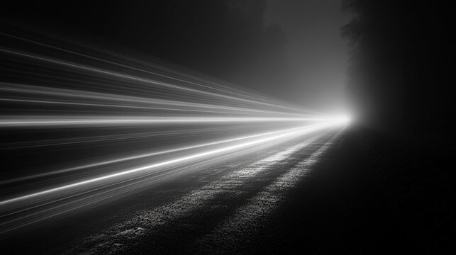 Dynamic data speed lines in a dark background symbolize technology and connectivity, representing the rapid flow of information in today's digital world