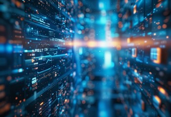 Obraz premium abstract background with code