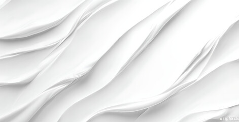 Obraz premium White lotion beauty skincare cream texture cosmetic product background, Ai