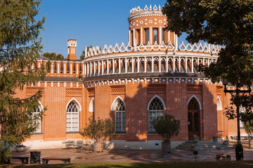 Obraz premium The Third Cavalry Corps. Tsaritsyno Museum Reserve. Moscow, Russia. 2023