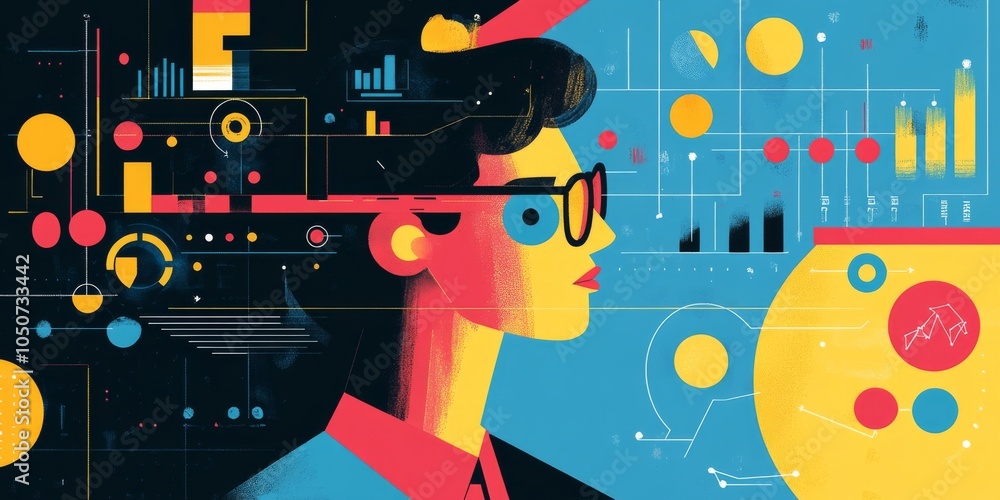 Poster business professionals use websites and ai tools to analyze large amounts of data. they use this inf