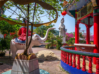 Temple bouddhiste Perak Tong à Ipoh en Malaisie