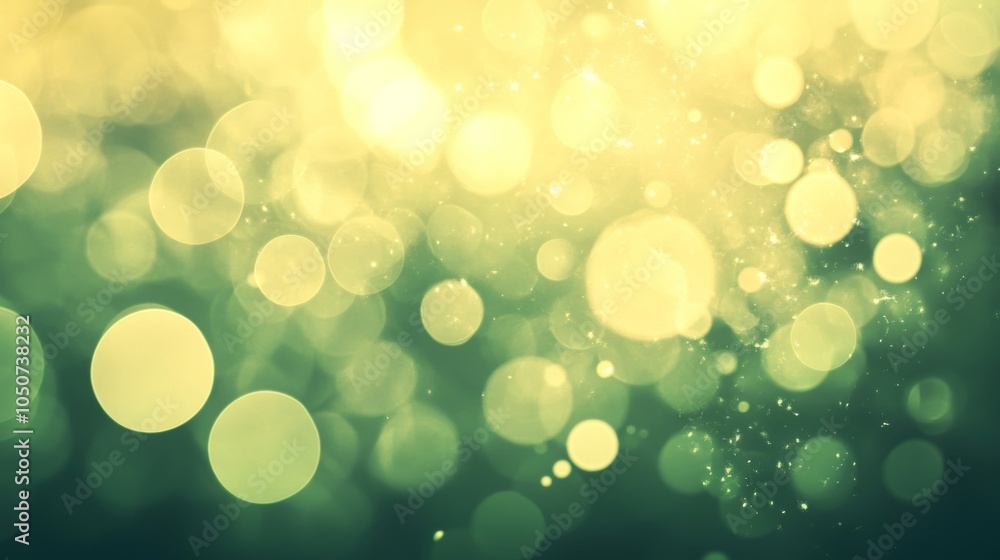 Poster abstract bokeh background