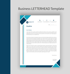 Unique Modern company letterhead